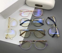 Armação de óculos ópticos para homens e mulheres 2022 moda retrô 2126 estilo antiazul placa de lente de luz quadrada moldura completa com caixa5925144