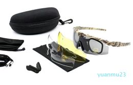 Monture lunettes polarisées Airsoft Combat Wargame tir lunettes de Paintball