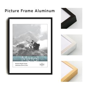 Frame Wall Art Zwart Gouden Zilver Aluminium Frame Olieverfschilderij Print Posters Frames Voor Foto's Muur Kamer Decorarion Esthetische