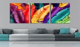 Enmarcado 3 panel moderno abstracto abstracto juego de pintura al óleo 100 cables pintados de la sala de estar decoración del arte de la sala del hogar AM1981248142