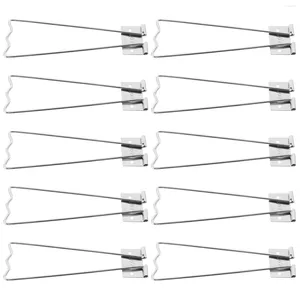 Cadres 10pcs chevalet cadre prend en charge les supports d'affichage d'image supports de po