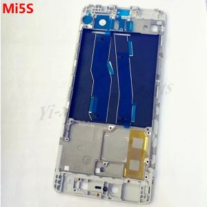 Frames 1 stks middelste frame ringbehuizing voor xiaomi mi5s m5s mi 5s lcd schermhouder middelste frame vervangende onderdelen met wit/zwart