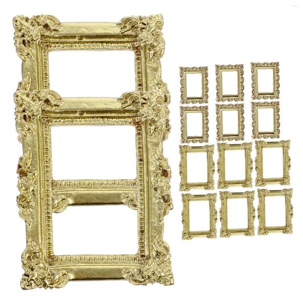 Frames 20 PCS Style Europe PO Cadre Ornements Resin Crafts Mini Picture Small