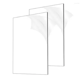 Frames 2 Stuks 1/8In Dik (3mm) Acrylplaten Helder Gegoten Glas 8x12In Voor Borden DIY Display Projecten Craft Po