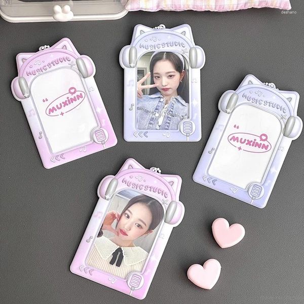 Frames 3 pouces Pocard Holder Postcards Kawaii Card Storage Case Kpop Idol Po Collect Organizer Stationery Events Party