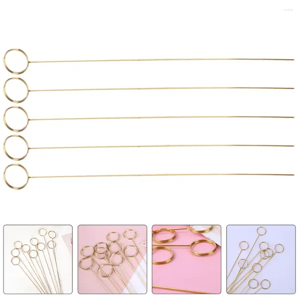 Marcos 40 PCS Po Holder Flores frescas Ramo Tarjeta Pick Memo Clamp Tarjetas de lugar floral