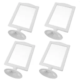 Cadres 4pcs double face cadre photo debout table po affichage