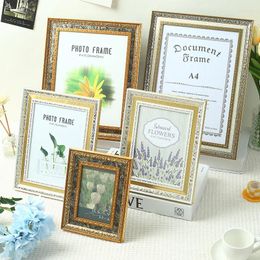 Frames 6/7/10 pouces European Vintage PO Crate Certificate Award posant des accessoires de décoration de studio classiques