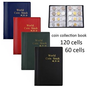 Frames 60120 Pockets Album For Coins Collection Book Home Decoration Po Album Coin Album Holders Collection Book Scrapbook 221010