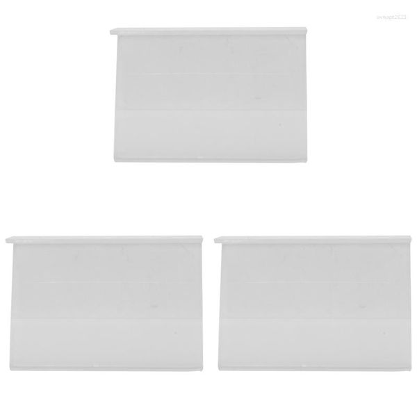 Cadres 90pcs signe d'affichage titulaire prix nom carte étiquette mini étiquette comptoir stand cas 6 cm x 4 cm