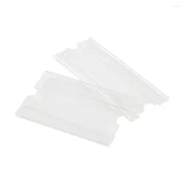 Marcos ACRYLIC Clear de plástico Descripción de plástico Soporte Estante para la pared Sticulador Tarjeta de mesa Totadoras de etiqueta Pantalla de papel en marco