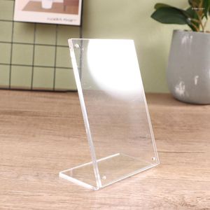 Frames Acryl Desktop Display Frame Tafelkaart Teken Collectie Po Bescherming Houder Magnetische Ansichtkaart Souvenir Stand