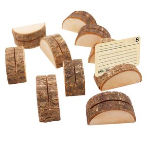 Cadres Et Modings L Porte-cartes En Bois Rustique Porte-Numéros De Table Support En Bois Mémo Po Photo Note Clip Pour Mariage Par Carshop2006 Ambql