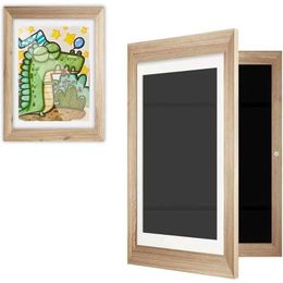 Frames en lijstwerk Kunstlijsten voor kinderen Magnetische voorkant Open Verwisselbare kinderlijst voor poster Foto Tekening Schilderijen Foto's Display Home Decor