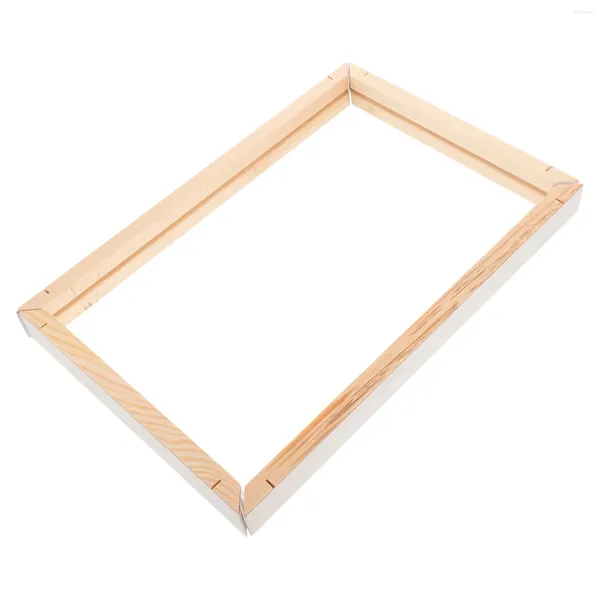 Frames ensamblando el marco PO para pintar la camilla de madera Cortadora colgante imágenes de la tabla creativa Herramientas de aceite conveniente