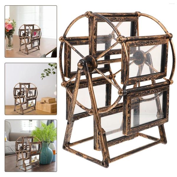 Frames Bling Bedroom Decor Windmill PO Cadre Ferris Wheel pour décoration d'image rotative