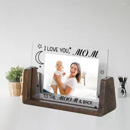 Marcos personalizados PO marco dormitorio decoración imagen regalos del día de las madres para mamá abuela regalo de cumpleaños decoración recuerdo