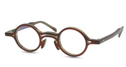 Rahmen Designer Optische Gläser Marke Männer Frauen Kleine Runde Brillen Rahmen Vintage Plank Brillengestell Persönlichkeit Myopie Brille Eyew