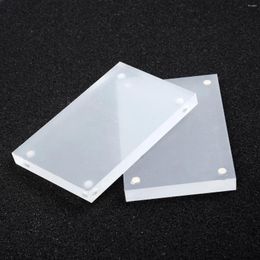 Frames Afficher le cadre de PO Home épaisseur acrylique à angle droit non toxique 0,8 0,8 cm Tag-tag sans odeurs multifonctionnel