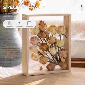 Frames gedroogde bloem po frame geheugen pos display planken specimen weergevende stand