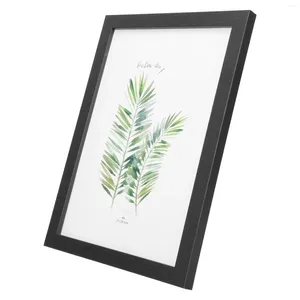 Frames Fleurs sèches Cadre conservé en bois PO Collage Image de style simple Contauteur de style simple