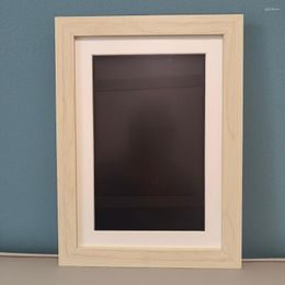 Frames duurzame kinderen kunst frame houten foto display hoge capaciteit magnetische zeehondenopslag