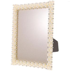 Frames Européen Style Pearl Resin PO Lovers Lovers Vintage Decor Elegant Picture Desktop