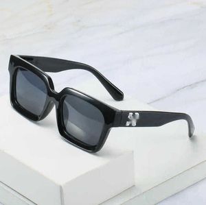 Cadres Mode Luxe Lunettes De Soleil Marque Offs Hommes Femmes Lunettes De Soleil Flèche x Cadre Lunettes Tendance Hip Hop Carré Sport Lunettes De Soleil Voyage Sunglasse 5z84