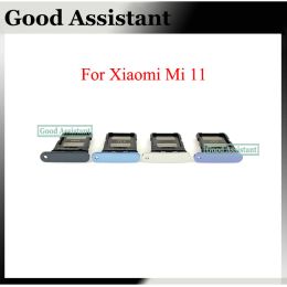 Frames voor Xiaomi Mi 11 5G M2011K2C M2011K2G MI11T SIM Tray Micro SD -kaarthouder Slotonderdelen Adapter Vervanging