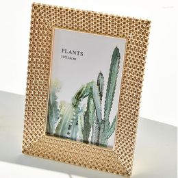 Frames Goud Bed Po Frame Schilderij Art Stand Mini Valentijnsdag Antieke Familie Set Marcos De Fotos Room Decor WSW30XP