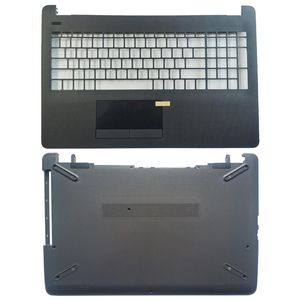 Frames grijze laptop palmstest bovenste/onderste case cover voor hp 15bs 15ra 15BW 15RB 250 G6 255 G6 TPNC129 TPNC130