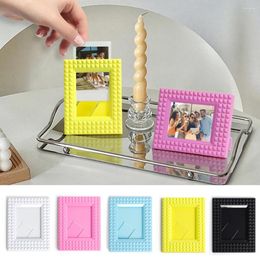 Frames Idol Pocard Holder Amis Image Frame Afficher Stand Decor Decor Mini Po Po 3 pouces Card Ins Card