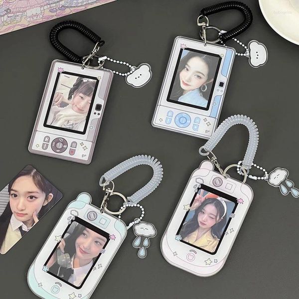 Frames Ins PO Carte Holder acrylic mini téléphone mobile kpop frame idol protecteur image clé