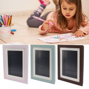 Frames Kids Art Picture Frame HDF Duurzaam magnetisch ontwerp Verwisselbaar met opslagsleuf voor knutselen