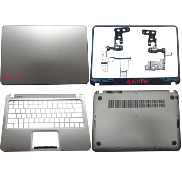 Frames Couvercle arrière de LCD pour ordinateur portable / lunette avant / charnières / Palmrest / Case inférieur pour HP Envy Specter XT13 XT PRO 13 13B000 711562001 712226001