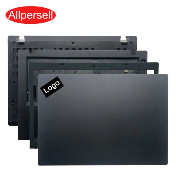 Marcas capuleta superior de la computadora portátil cubierta inferior para lenovo thinkpad l480 pantalla de la caja de la pantalla marco del bisel superior minúscula