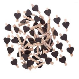 Frames Love Wood Clips Mooie mini fixatieclip voor PO Card Painting Clicespin Craft Nails Decorationationations Pinnen
