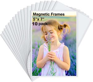 Frames Magnetic Photo Frames pour le réfrigérateur 4R 5R 10PACK MAGNANCES DE FRIGET