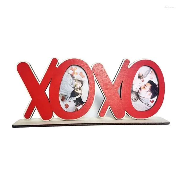 Frames Mom et papa Gift Wooden Letter Craft Wood Picture Frame Drop