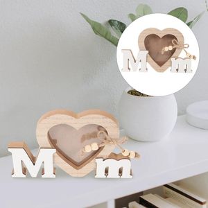 Frames pour la fête des mères PO Frame Mom Picture Heart Display Decoration