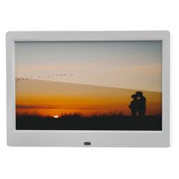 Frames nouveaux écran de 10 pouces LED Backlight HD 1024 600 Frame photo numérique album électronique photo film Music Function Full Fonction Bon cadeau