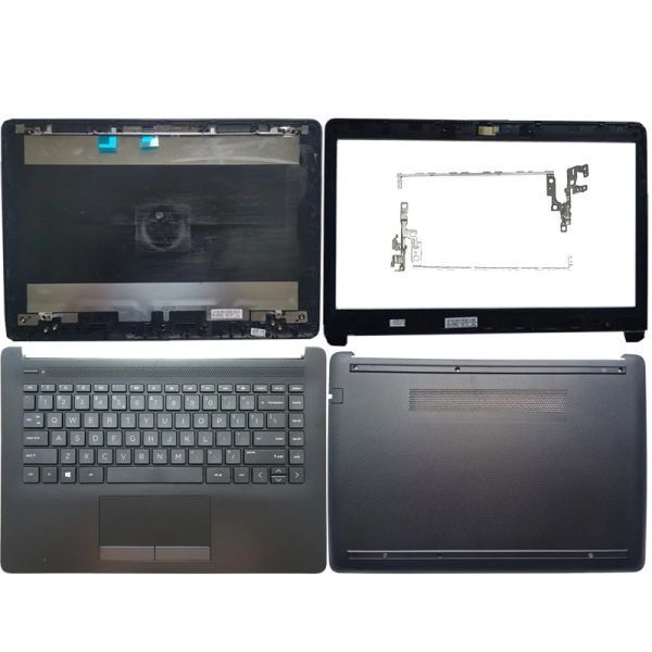 Marcos nuevos para HP Pavilion 14cm 14ck 14dg 240 245 246 G7 LCAP LCD Tapa trasera/bisel delantero/EE. UU. Con estuche superior/inferior Palmrest