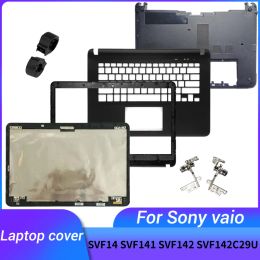 Marcos nuevos para Sony VAIO SVF14 SVF141 SVF142 SVF143 SVF144 SVF142C29U Cubierta trasera LCD LCD/Bisel delantero/Palmrest Upper/Bottom