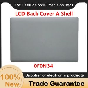 Marcos Nuevo conjunto de la portada LCD LCD Conjunto de cubierta posterior para Dell Latitude 5510 Precisión 3551 0F0N34 F0N34