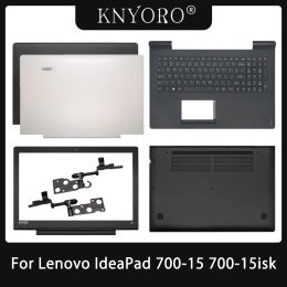 Frames Nouveaux couvertures arrière du haut de l'ordinateur portable pour Lenovo IdeaPad 70015 70015isk LCD Back Case / Front Corpsel / charnières / Palmrest / Clavier de boîtier inférieur