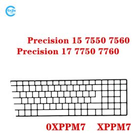 Frames Nouveau cadre de clavier d'ordinateur portable d'origine pour Dell Precision 7550 7560 7750 7760 M7550 M7560 M7750 M7760 0xPPM7 XPPM7