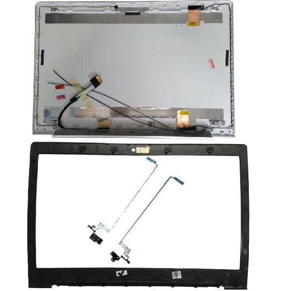 Marcos Nuevos Tapa trasera Tapa superior portátil LCD Tapa trasera/ bisel delantero/ bisagra LR para Lenovo IdeaPad 51015 51015isk 51015IKB