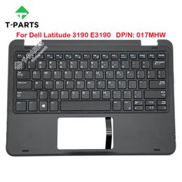 Frames Orig New 017MHW 17MHW BLK pour Dell Latitude 11 3190 E3190 COUVERTURE supérieur Upper Case KB Bezel Palmrest avec le clavier C COUVERTURE