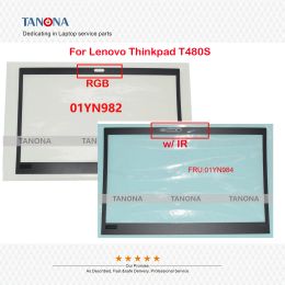 Frames Original Nouveau 01YN982 AP16Q000500 01YN984 AP16Q000300 pour Lenovo ThinkPad T480S LCD Bélange avant autocollant B couvercle RGB IR