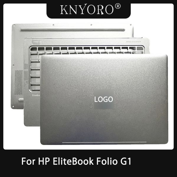 Frames Original Nouveau pour HP EliteBook Folio G1 Case LAPTop LCD Couverture arrière / Palmrest / Case inférieure Habillage supérieur supérieur 850912001 857630001